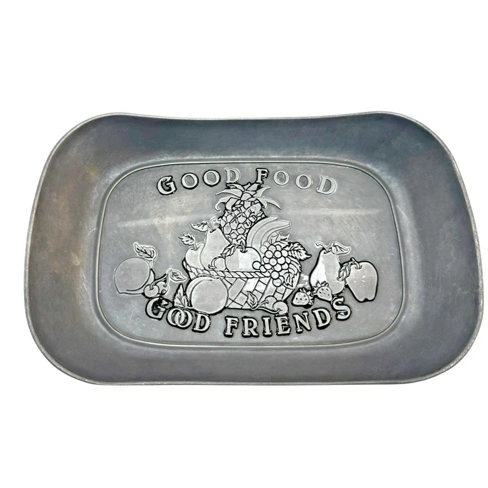 Wilton Armetale Bread Trays Set Of 4 Bless This House Our Daily Bread
